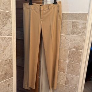 Zara camel trousers, classic, wool blend